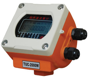 Metro de flujo ultrasónico portátil, alto flujómetro TUF-2000F de la prenda impermeable de la confiabilidad